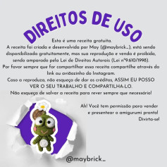 Gráfico de Amigurumi de Sapo: Gráfico de Crochê Grátis