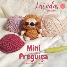 Gráfico de amigurumi: Mini Preguiça