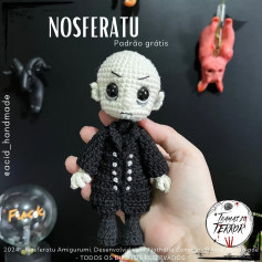 Gráfico de amigurumi Nosferatu grátis