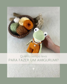 Gráfico de Amigurumi: Quanto tempo demora?