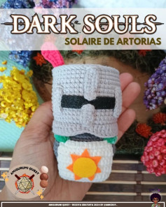 Gráfico de Amigurumi: Solaire de Astorias (Dark Souls)
