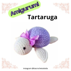 Gráfico de Amigurumi Tartaruga: Mimo em crochê para iniciantes!