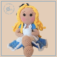 Gráfico de crochê: Alice no País das Maravilhas