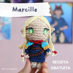Gráfico de crochê grátis: Amigurumi Marcilhe