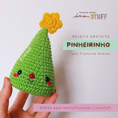 Gráfico de crochê: Pinheirinho Amigurumi
