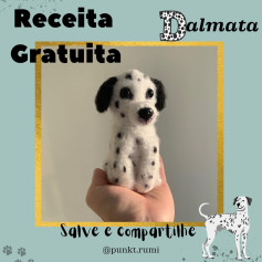 Grátis: Gráfico de crochê de um dálmata