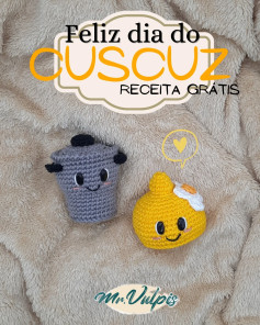 Grátis: Padrão de amigurumi Cuscuz