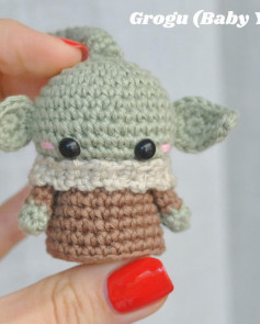 Grogu Amigurumi Şeması