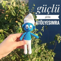 Güçlü Şirin Amigurumi Şeması