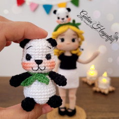 Güzel Panda Amigurumi Şeması