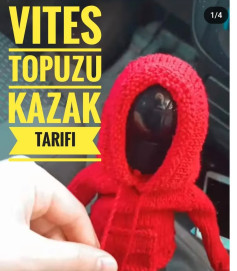 Hızlı Topuzu Kazak Şeması
