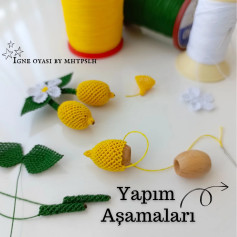 İğne Oyası Limon Şeması: Adım Adım Yapılışı