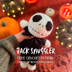 Jack Skellington Amigurumi Crochet Pattern