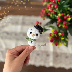 Kardan Adam Amigurumi Şeması