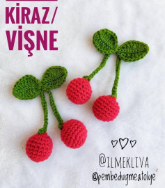 Kiraz/Vişne Amigurumi Şeması