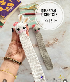 KİTAP AYRACI: ÜCRETSİZ ÖRGÜ TARİFİ