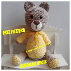 Kurdeleli Ayıcık Amigurumi Şeması