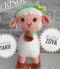 Kuzu Zoya Amigurumi Şeması