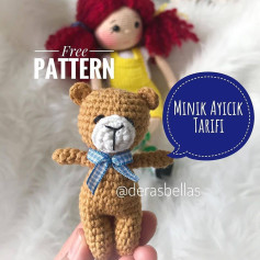 Minik Ayıcık Amigurumi Tarifi: Ücretsiz Şema
