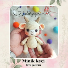Minik Keçi Amigurumi Şeması: Ücretsiz Yapım Kılavuzu