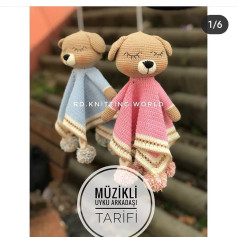 Müzikli Uyku Arkadaşı Amigurumi Örnekleri