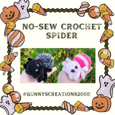 No-Sew Crochet Spider Amigurumi Pattern