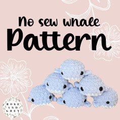 No-Sew Crochet Whale Pattern