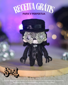 Papa V Perpetua: Grátis Padrão de Amigurumi