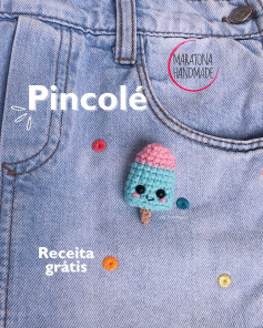 Pincolê de picolé amigurumi: Gráfico grátis!