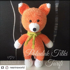 Pofuduk Tilki Amigurumi Tarifi