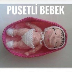 Püsetiyle Örgü Bebek Şeması: Tatlı Rüyalar