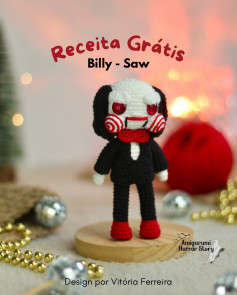 Receita Grátis Amigurumi Billy - O Quebra-Cabeças
