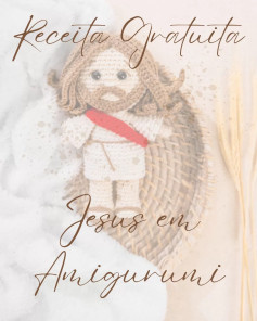 Receita Grátis de Jesus Amigurumi