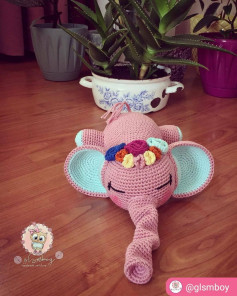 Sevimli Fil Amigurumi Şeması