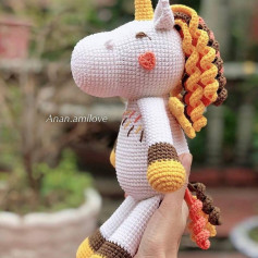 Sevimli Unicorn Amigurumi Şeması
