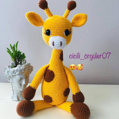 Sevimli Zürafa Amigurumi Şeması