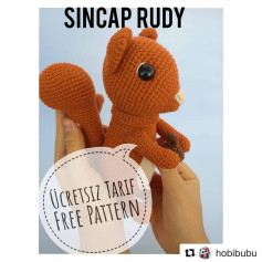 Sıcak Renkli Sevimli Sincap Amigurumi Yapımı