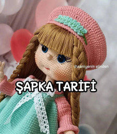 Şirin Bebek Şapkası Tığ İşi Tarifi