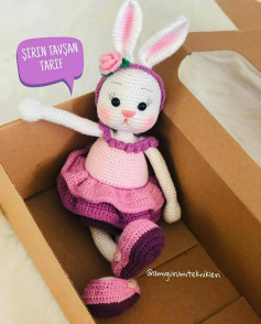 Şirin Tavşan Amigurumi Şeması