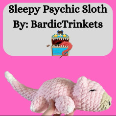 Sleepy Psychic Sloth Crochet Pattern
