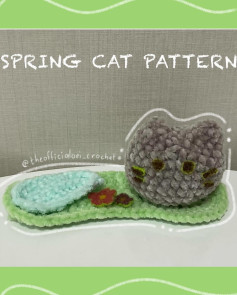 SPRING CAT CROCHET PATTERN