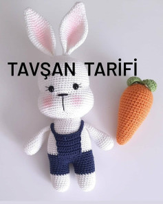 TAVŞAN AMIGURUMI ÖRNEĞİ