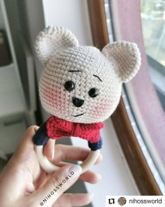 Tıbbi Ayıcık Amigurumi Şeması