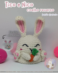 Tico e Nico: Coelho Reversível - Gráfico Grátis