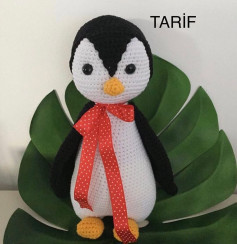 Tığ İşi Penguen Yapımı Şeması
