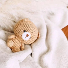 Tığ işi sevimli ayı amigurumi şeması