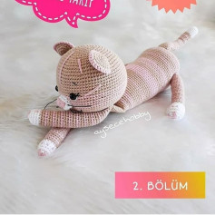 Tığ İşi Sevimli Kedi: 2. Bölüm Şeması