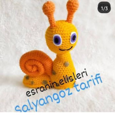 Tırtıl Amigurumi Yapımı Şeması