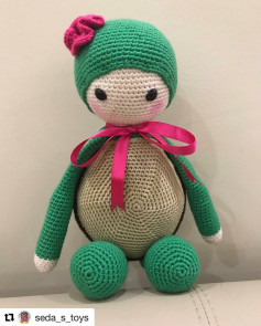 Tırtıl Bebek Amigurumi Şeması
