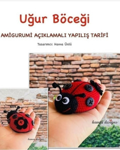 Üç Boyutlu Uğur Böceği Amigurumi Yapımı